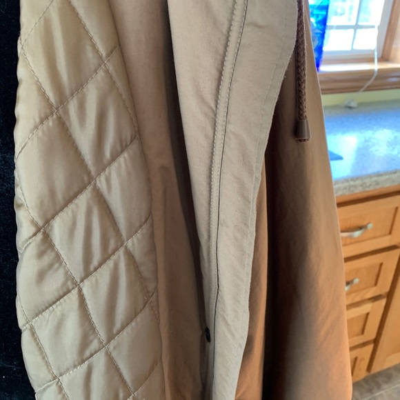 Taupe trench stadium jacket - Picture 4 of 7